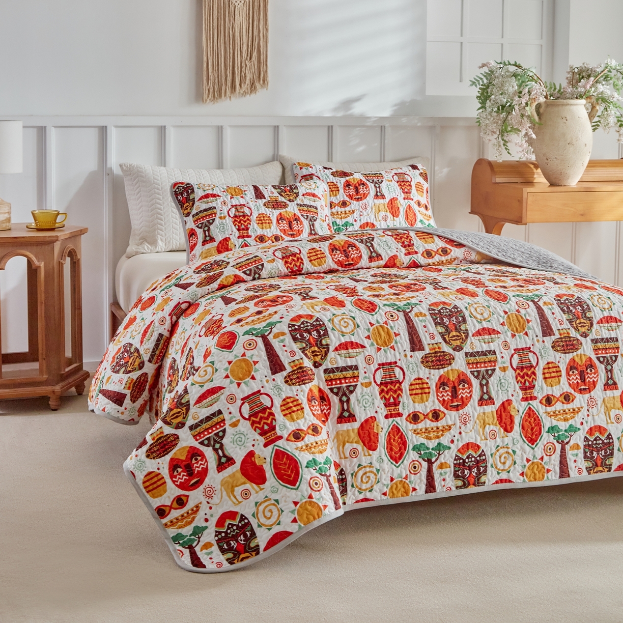 91家纺网 家纺一手货源 找家纺 温宁家纺 2026新款印花床盖 0080