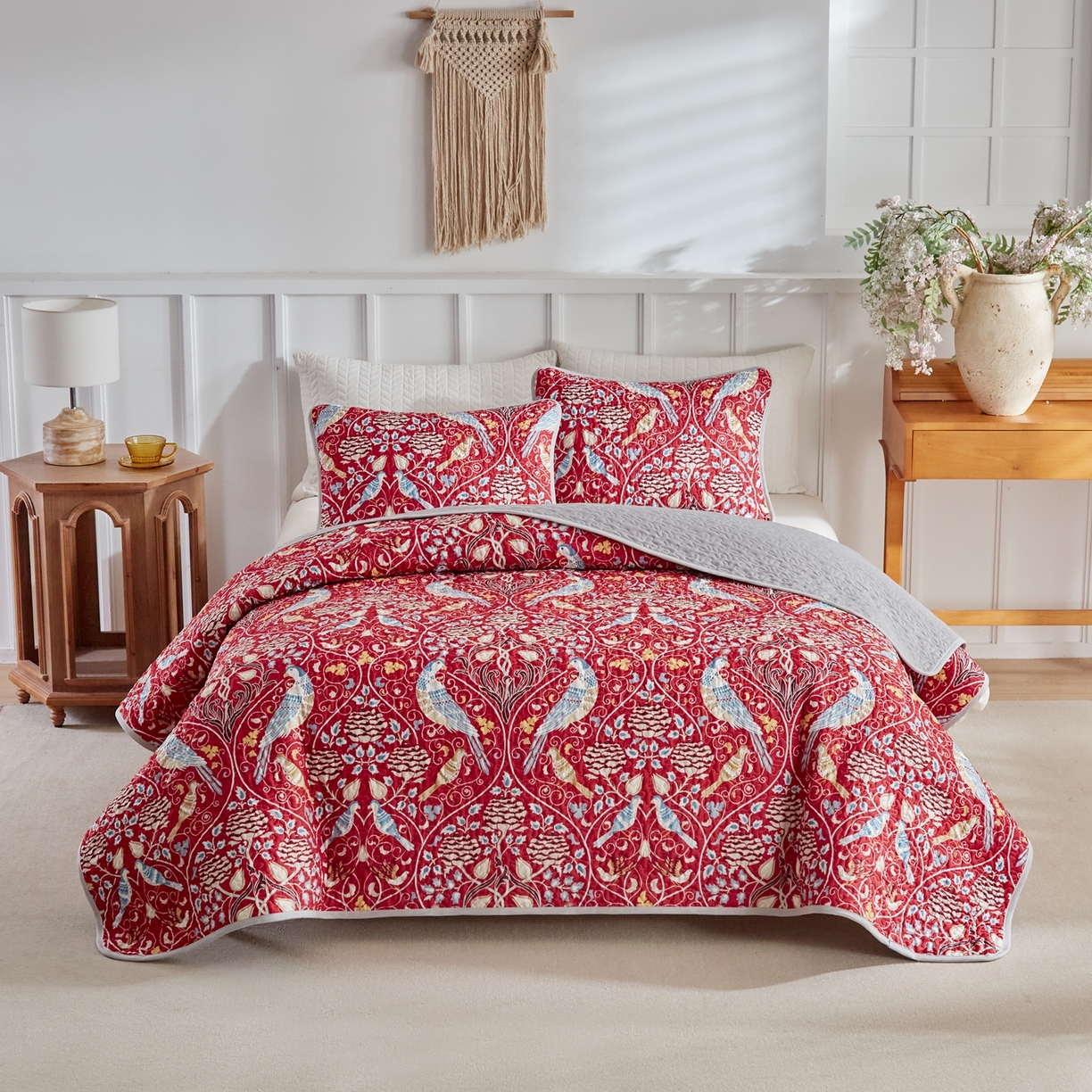 温宁家纺 2026新款印花床盖 0089