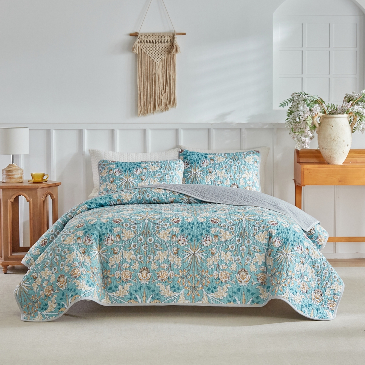 温宁家纺 2026新款印花床盖 0093