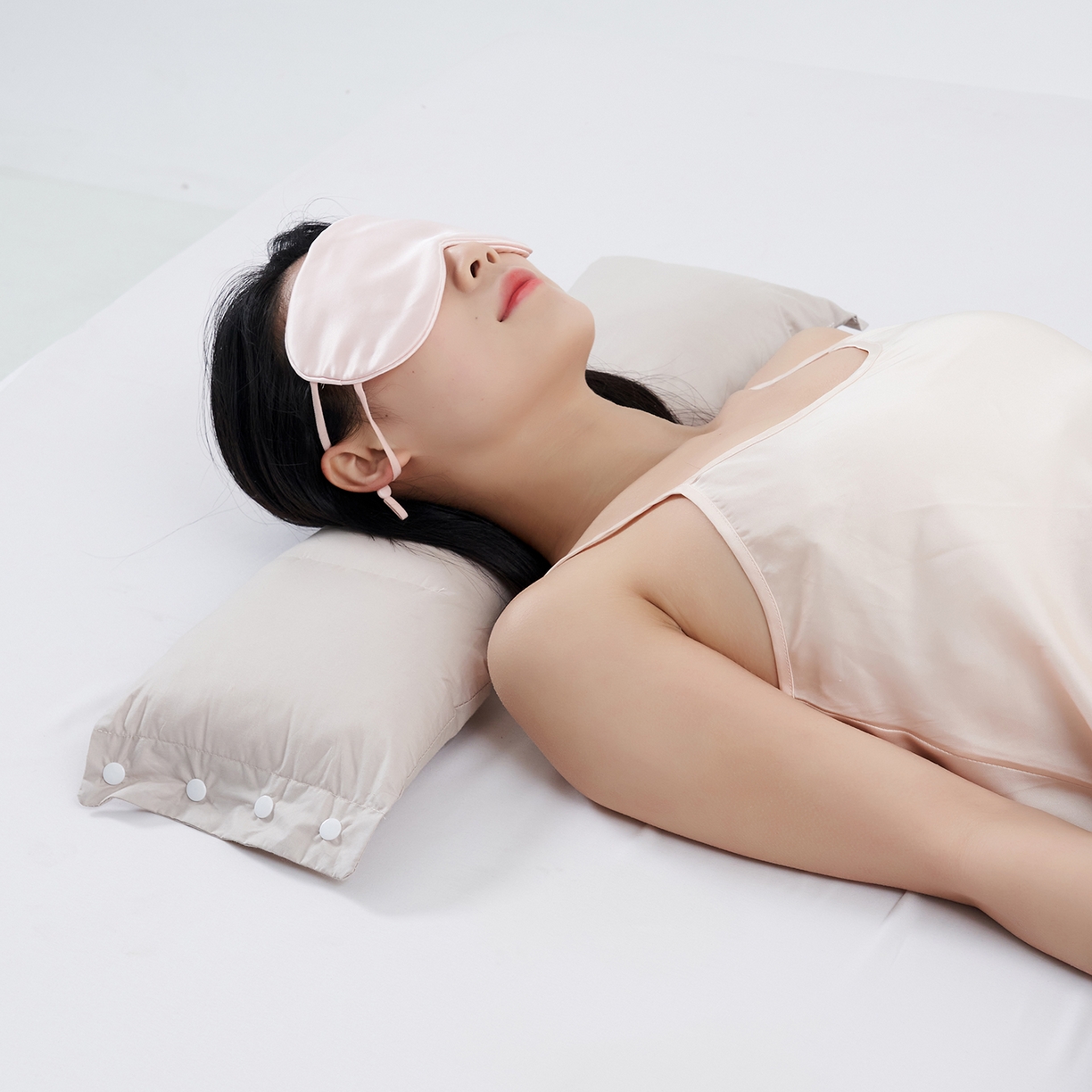 91家纺网 家纺一手货源 找家纺 （总）小米枕芯 2026新款全棉三合一护颈枕枕头枕芯 可拆卸