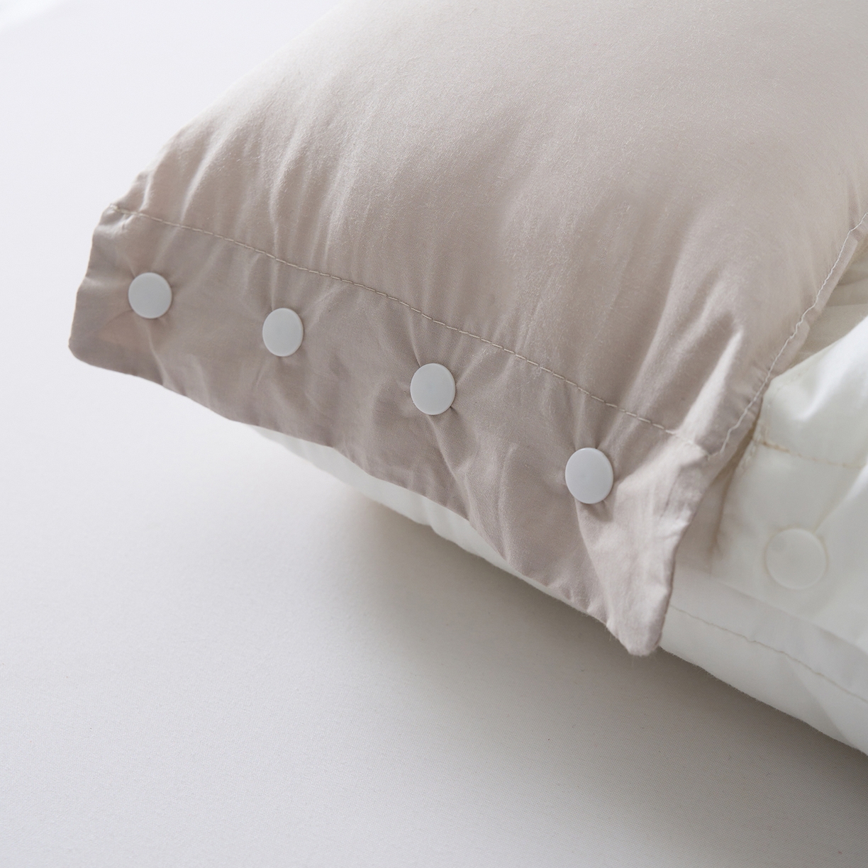 91家纺网 家纺一手货源 找家纺 （总）小米枕芯 2026新款全棉三合一护颈枕枕头枕芯 可拆卸