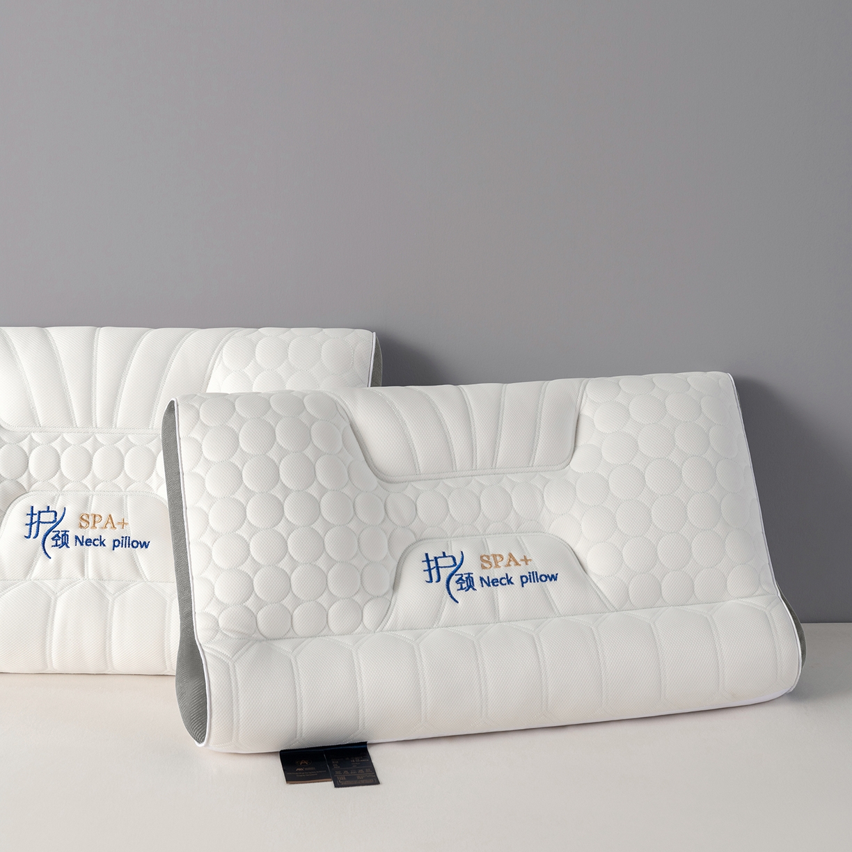 91家纺网 家纺一手货源 找家纺 小米枕芯 2026新款护颈氧枕枕头枕芯 灰色