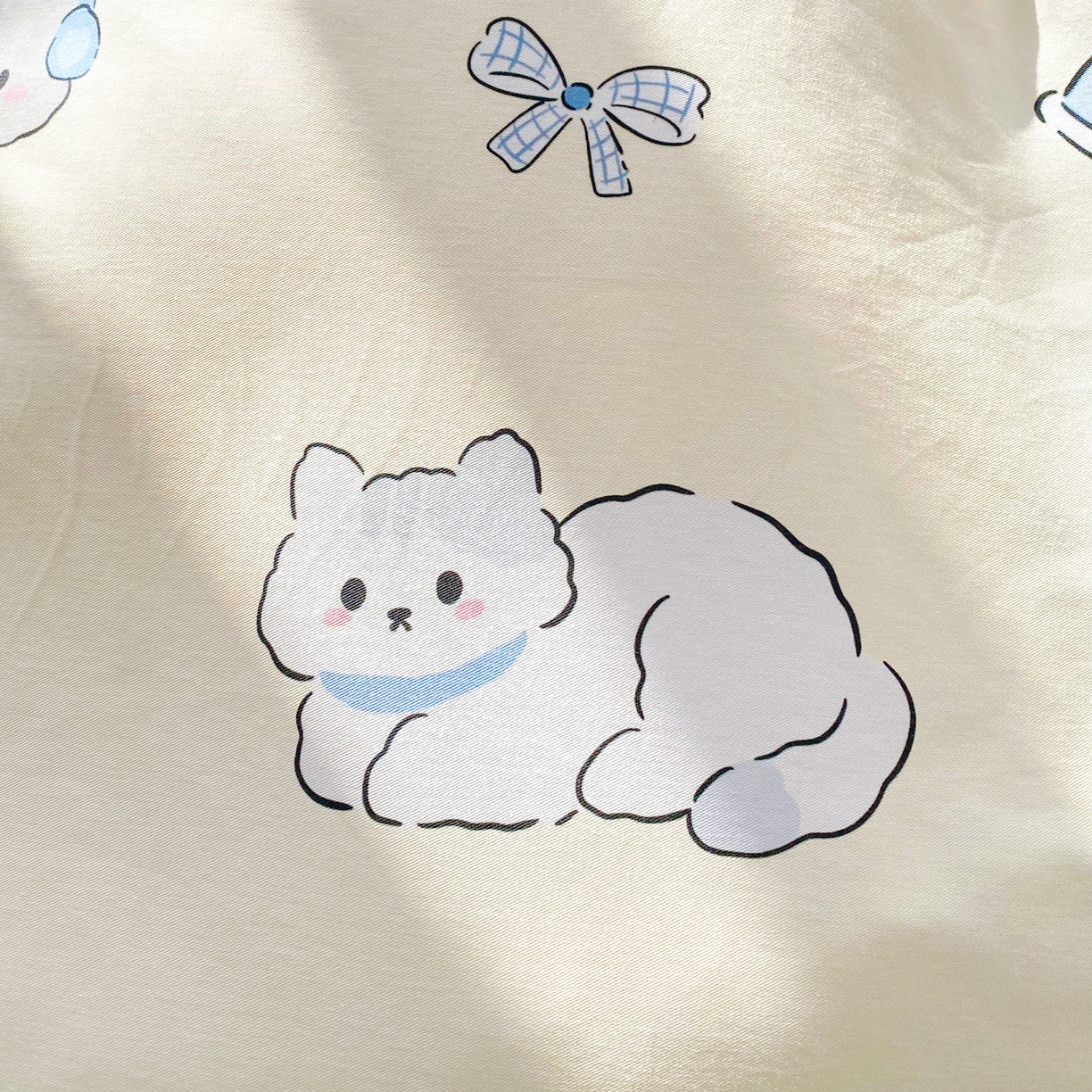 91家纺网 家纺一手货源 找家纺 小懒猪 2026新款全棉印花卡通系列四件套 喵语时光