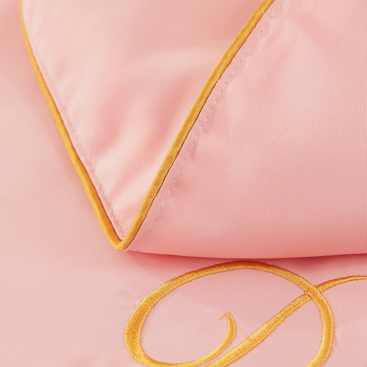 91家纺网 家纺一手货源 找家纺 好尚居 2026新款水洗真丝刺绣夏被被子被芯四件套 粉玉