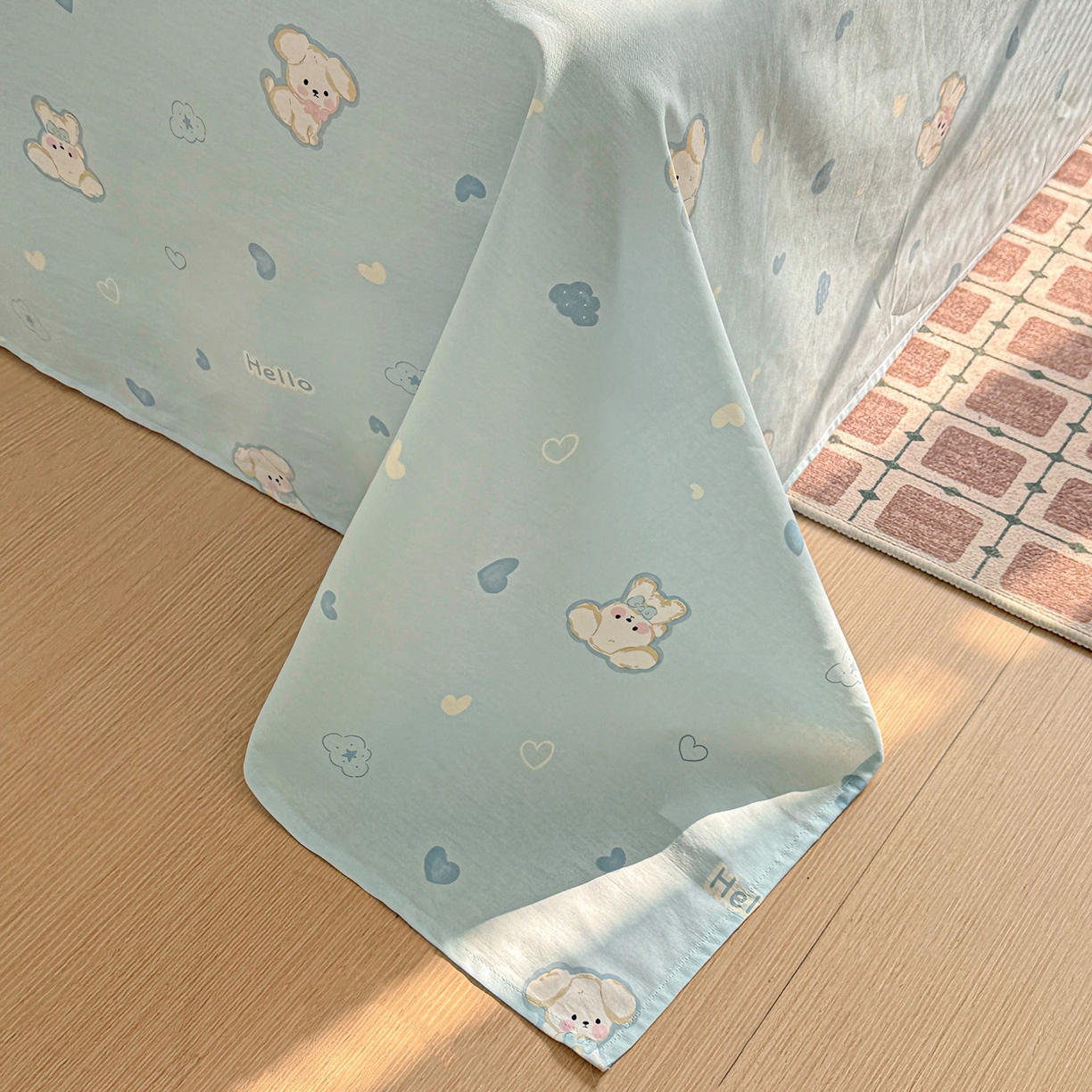 91家纺网 家纺一手货源 找家纺 名品家纺 2026新款100%纯棉床单系列 哈基米