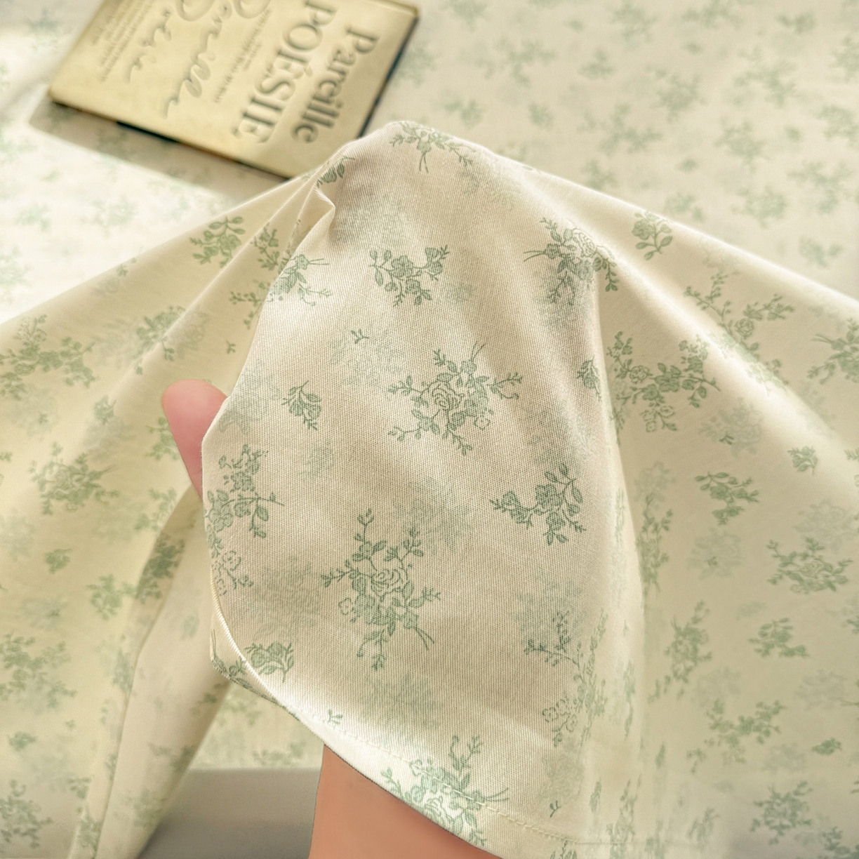 91家纺网 家纺一手货源 找家纺 名品家纺 2026新款100%纯棉床单系列 清清文絮