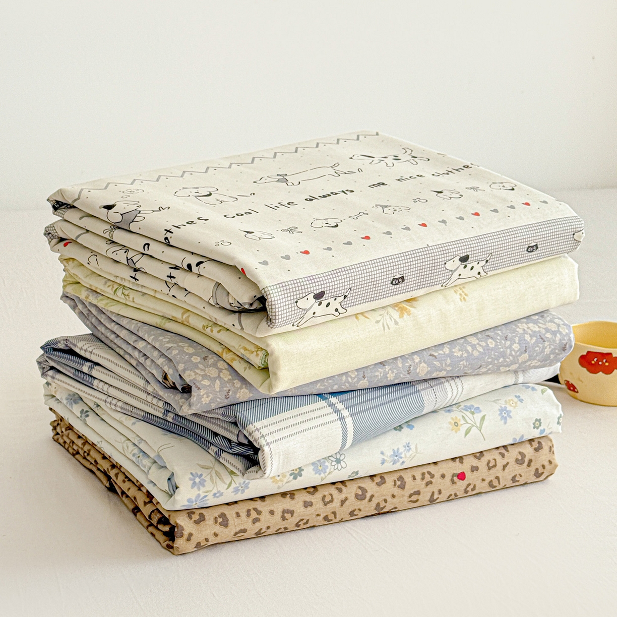 名品家纺 2026新款100%纯棉床单系列 组合图