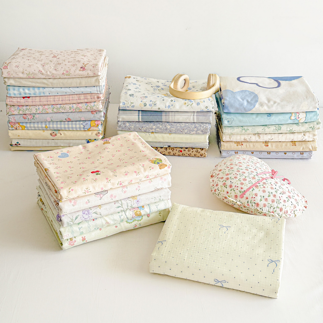 91家纺网 家纺一手货源 找家纺 名品家纺 2026新款100%纯棉床单系列 组合图