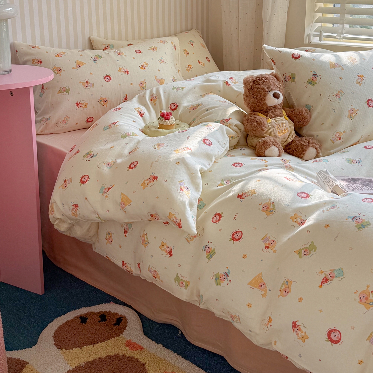 91家纺网 家纺一手货源 找家纺 麦伦 新款直播跑量款全棉40支13372四件套-系列 知春