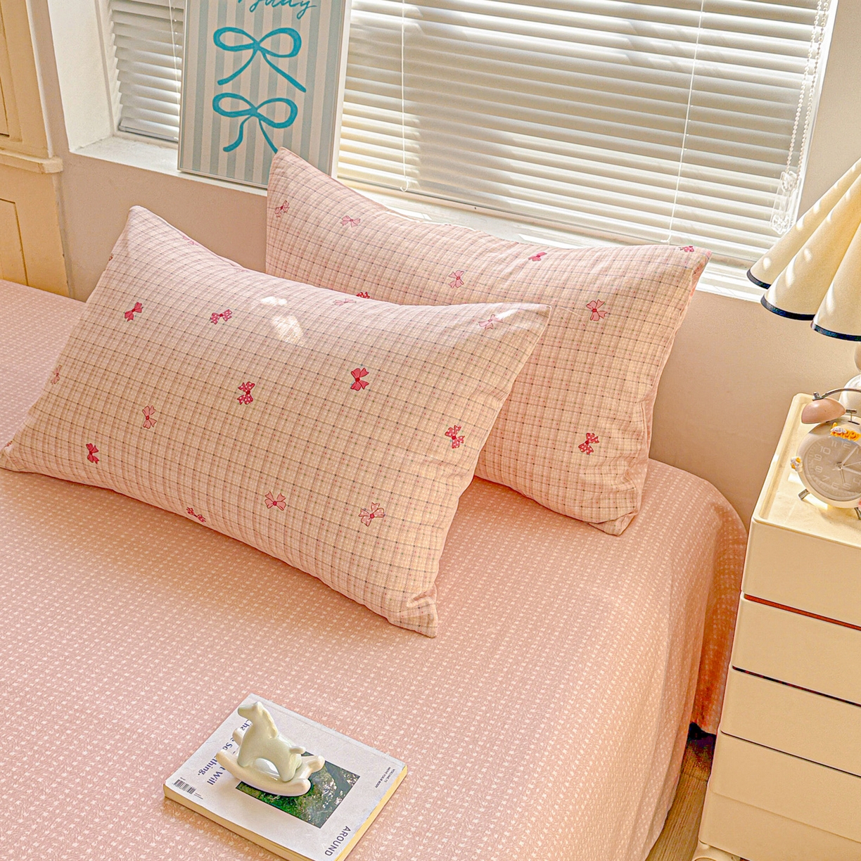 91家纺网 家纺一手货源 找家纺 名品家纺 2026新款100%纯棉枕套系列 梦境手账