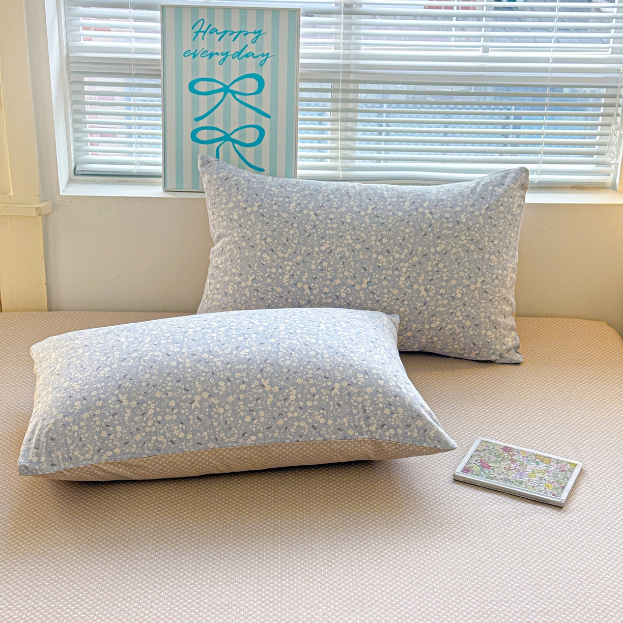 名品家纺 2026新款100%纯棉枕套系列 陌上海棠