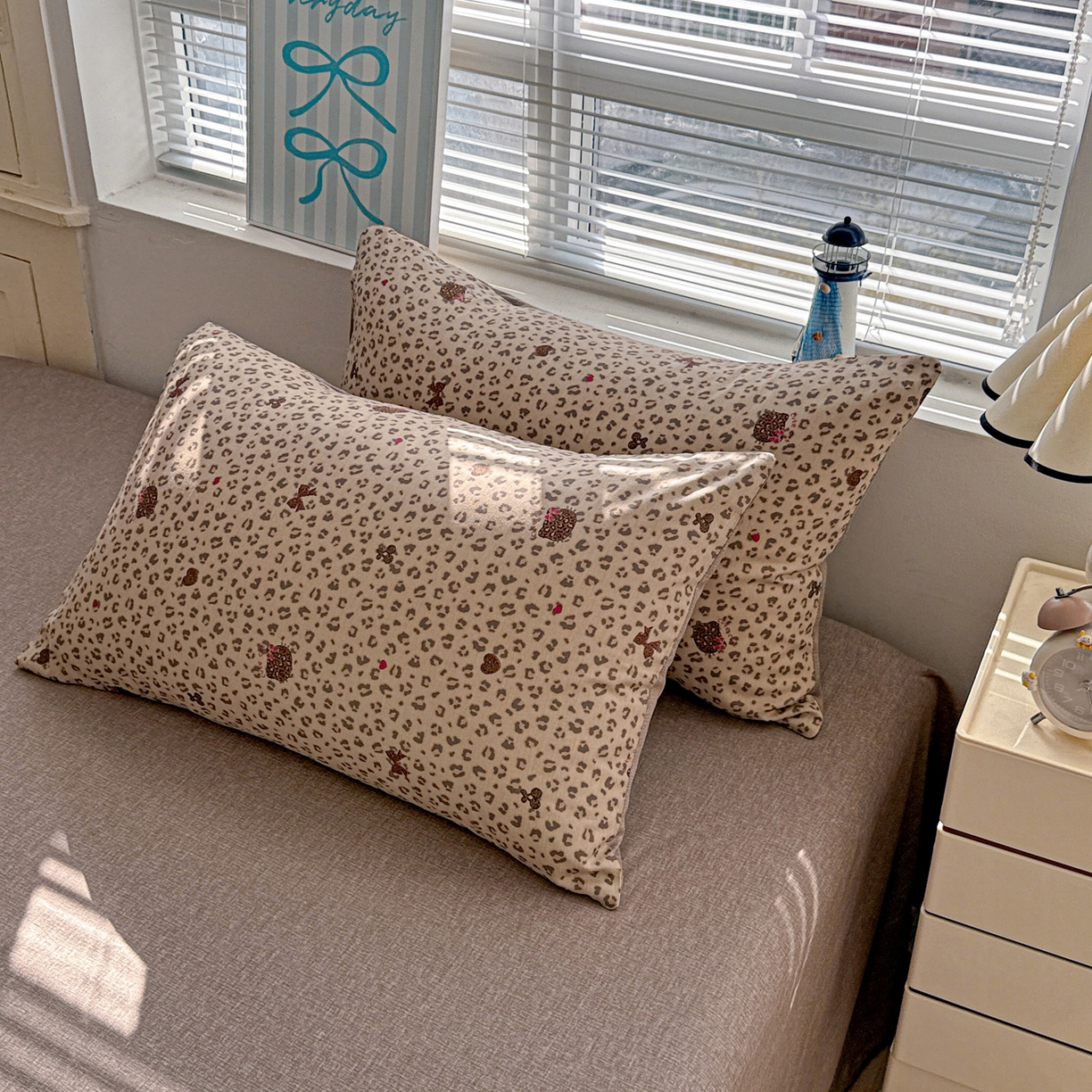 91家纺网 家纺一手货源 找家纺 名品家纺 2026新款100%纯棉枕套系列 千禧少女