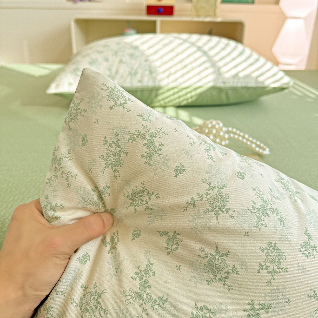 91家纺网 家纺一手货源 找家纺 名品家纺 2026新款100%纯棉枕套系列 清清文絮