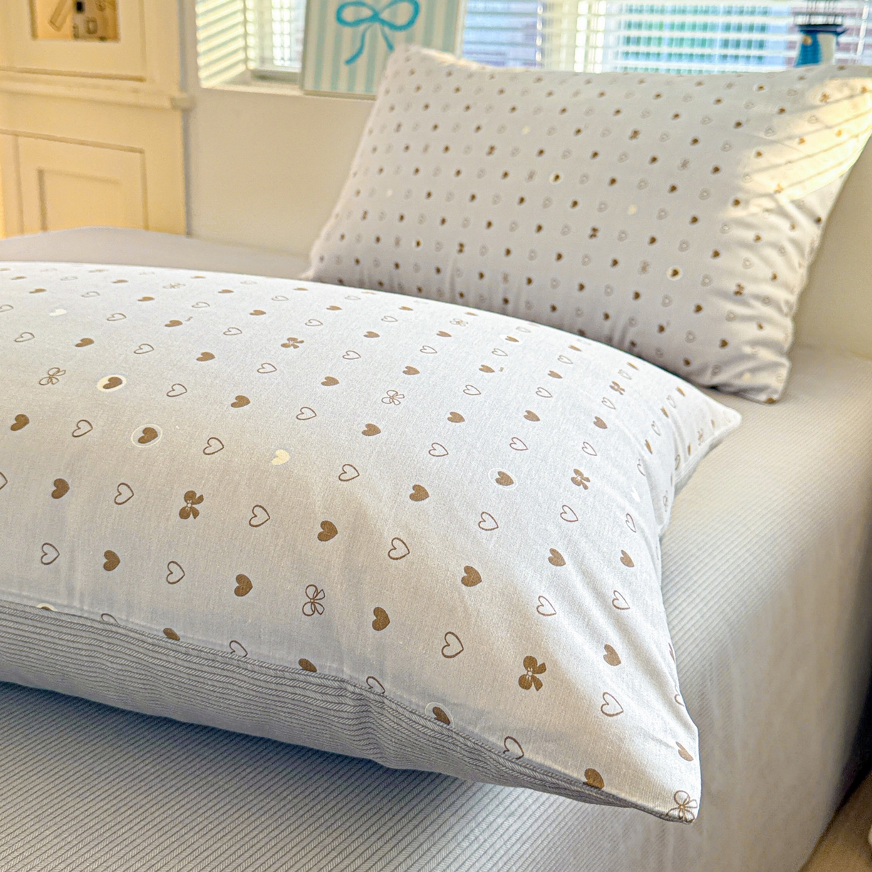 91家纺网 家纺一手货源 找家纺 名品家纺 2026新款100%纯棉枕套系列 数字心情