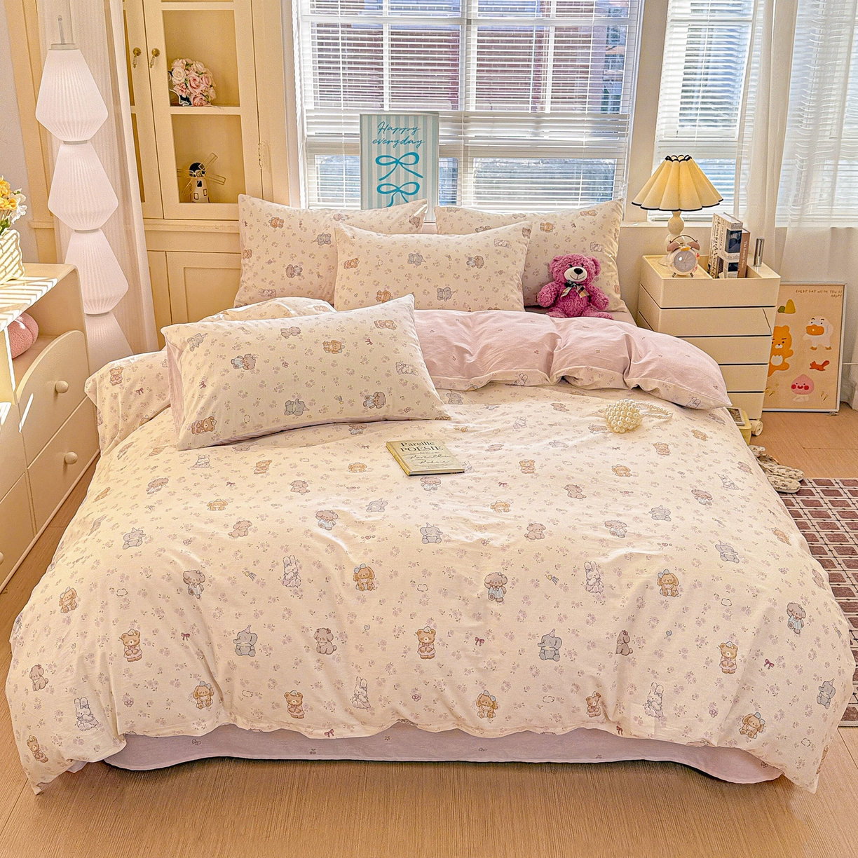 91家纺网 家纺一手货源 找家纺 （总）名品家纺 2026新款100%纯棉四件套系列