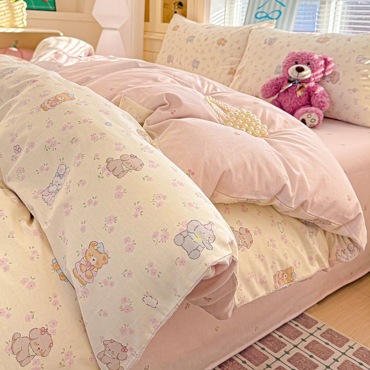 91家纺网 家纺一手货源 找家纺 （总）名品家纺 2026新款100%纯棉四件套系列