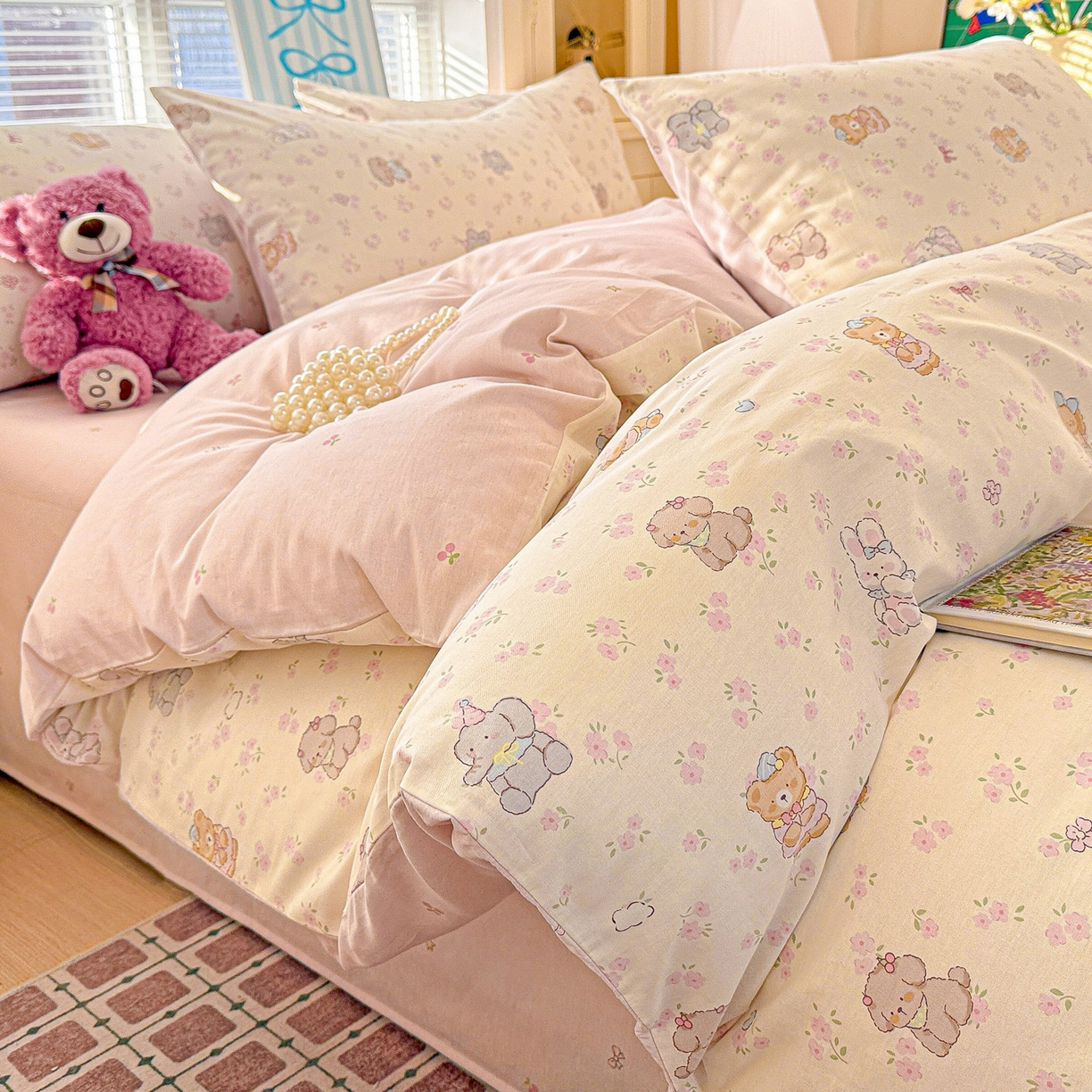 91家纺网 家纺一手货源 找家纺 （总）名品家纺 2026新款100%纯棉四件套系列