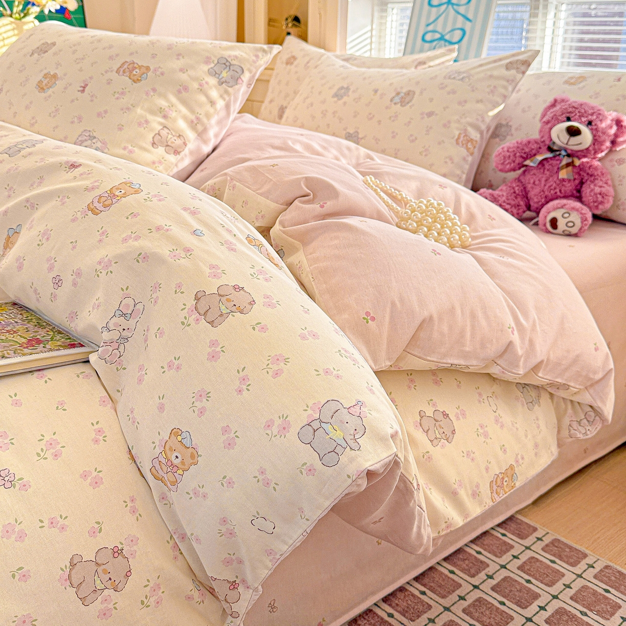 91家纺网 家纺一手货源 找家纺 （总）名品家纺 2026新款100%纯棉四件套系列