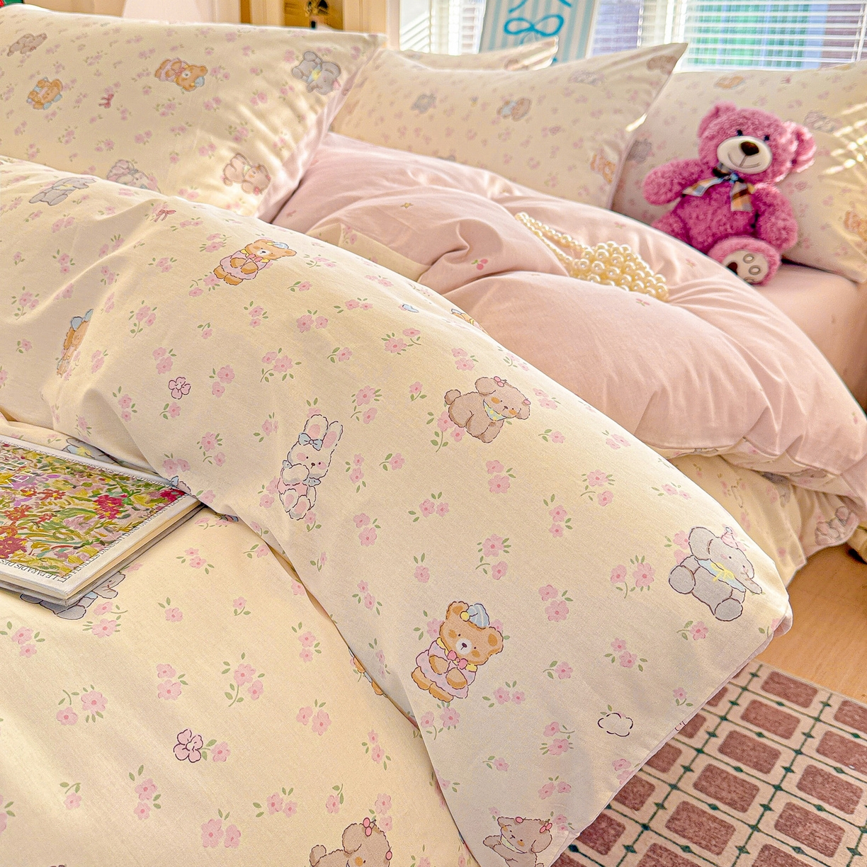 91家纺网 家纺一手货源 找家纺 （总）名品家纺 2026新款100%纯棉四件套系列