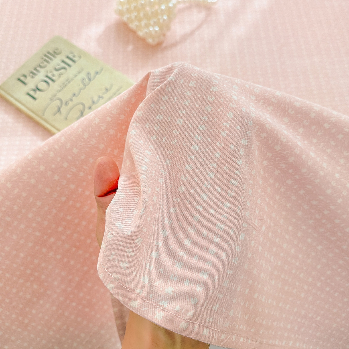 91家纺网 家纺一手货源 找家纺 名品家纺 2026新款100%纯棉四件套系列 冷羽花园