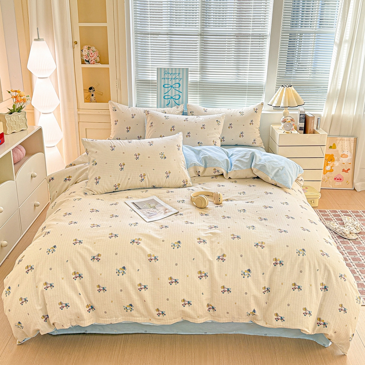 91家纺网 家纺一手货源 找家纺 名品家纺 2026新款100%纯棉四件套系列 马上有钱