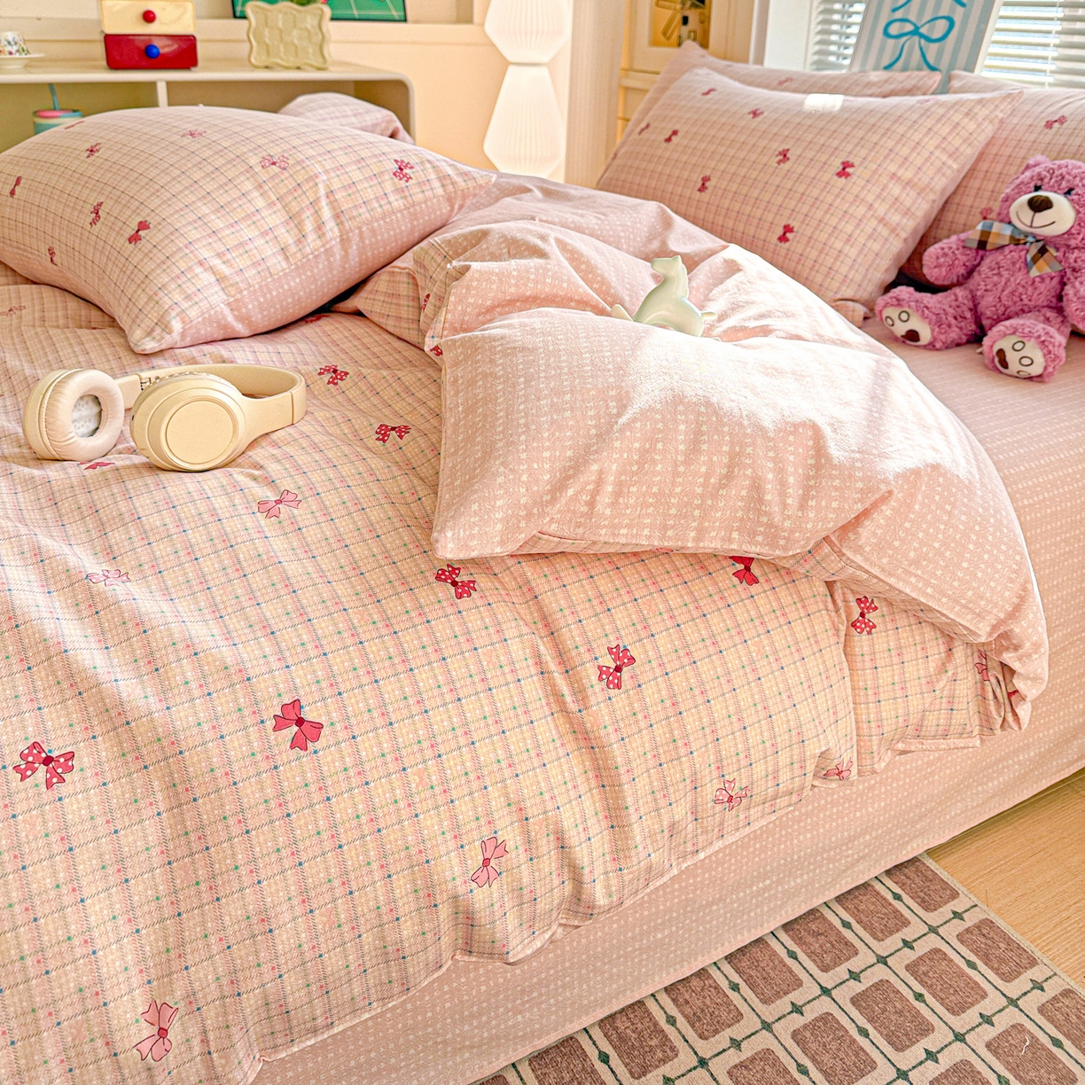 91家纺网 家纺一手货源 找家纺 名品家纺 2026新款100%纯棉四件套系列 梦境手账