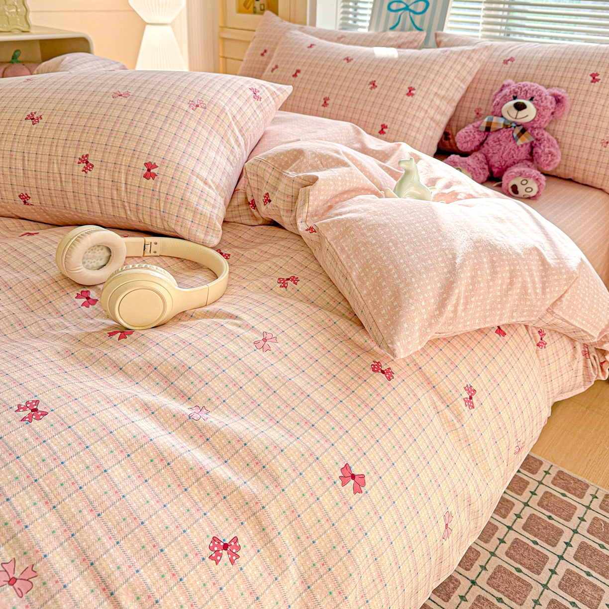 91家纺网 家纺一手货源 找家纺 名品家纺 2026新款100%纯棉四件套系列 梦境手账