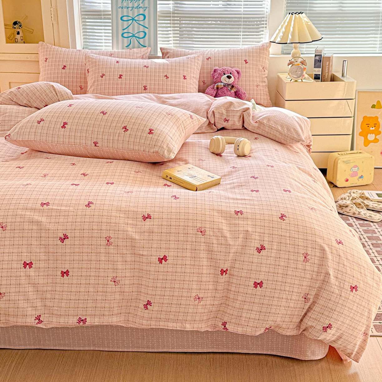 91家纺网 家纺一手货源 找家纺 名品家纺 2026新款100%纯棉四件套系列 梦境手账