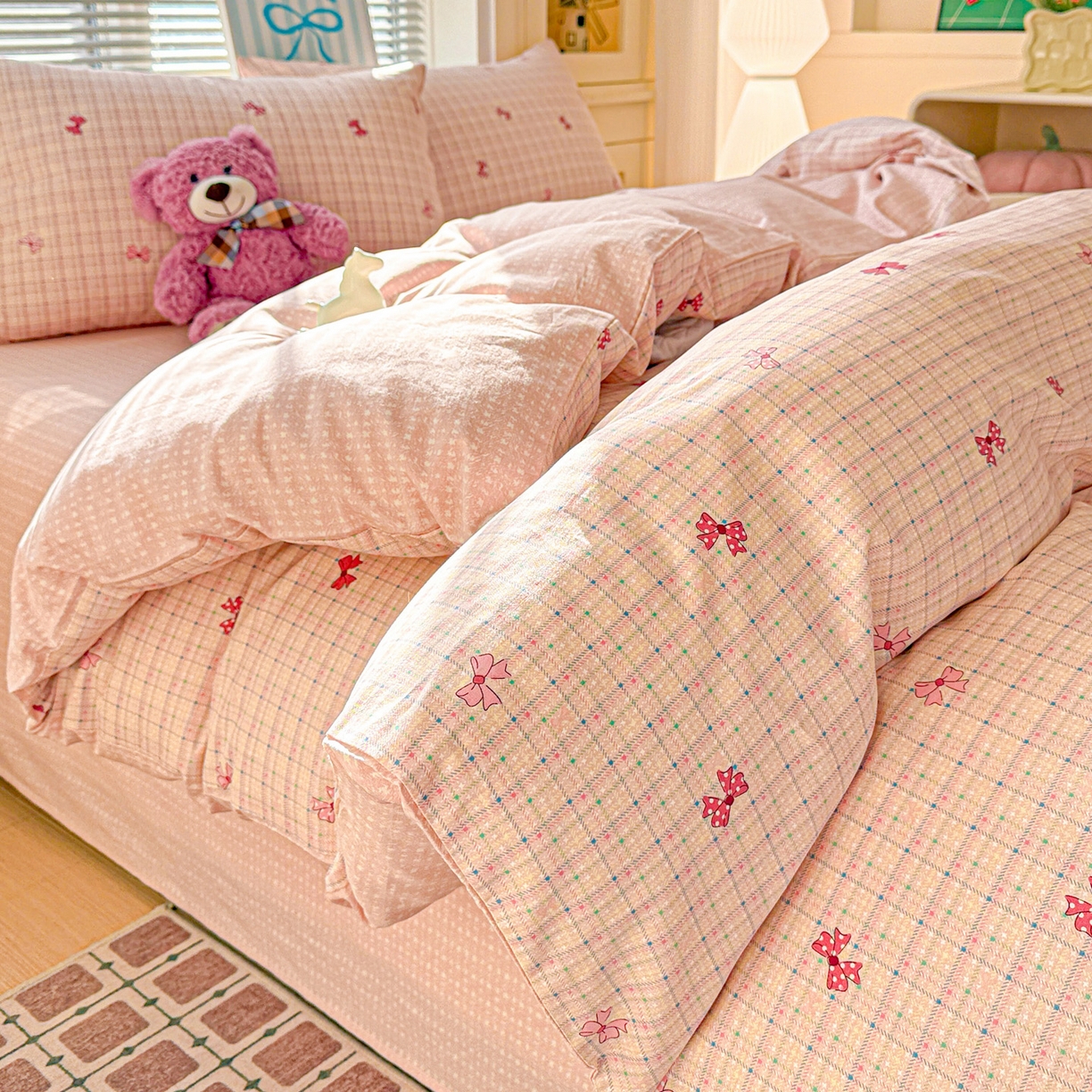 91家纺网 家纺一手货源 找家纺 名品家纺 2026新款100%纯棉四件套系列 梦境手账