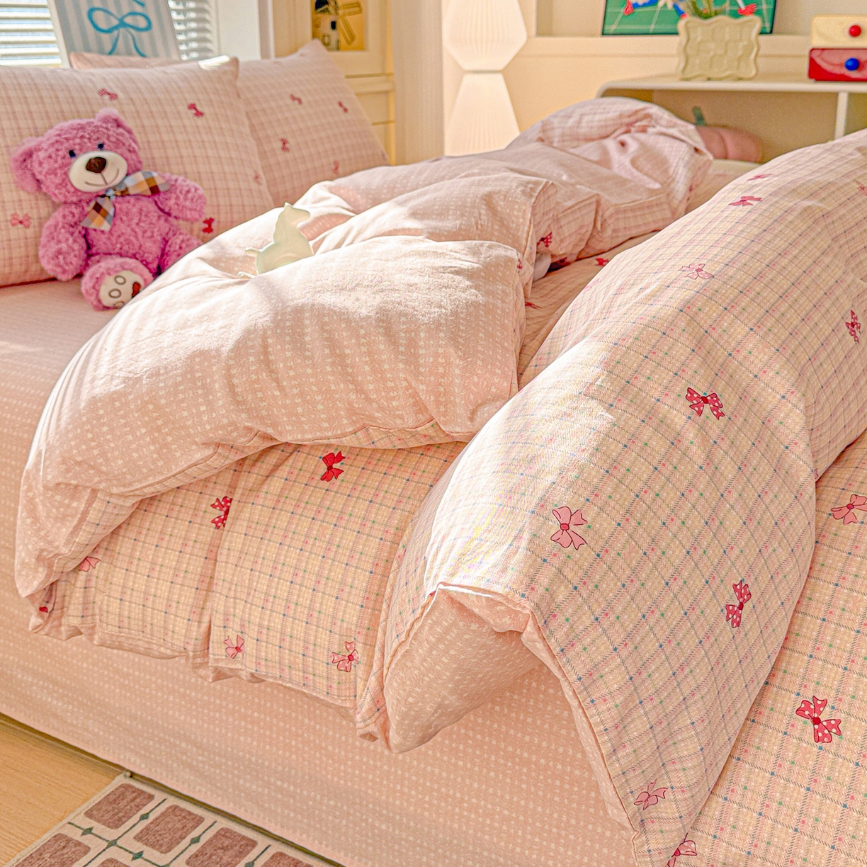 91家纺网 家纺一手货源 找家纺 名品家纺 2026新款100%纯棉四件套系列 梦境手账