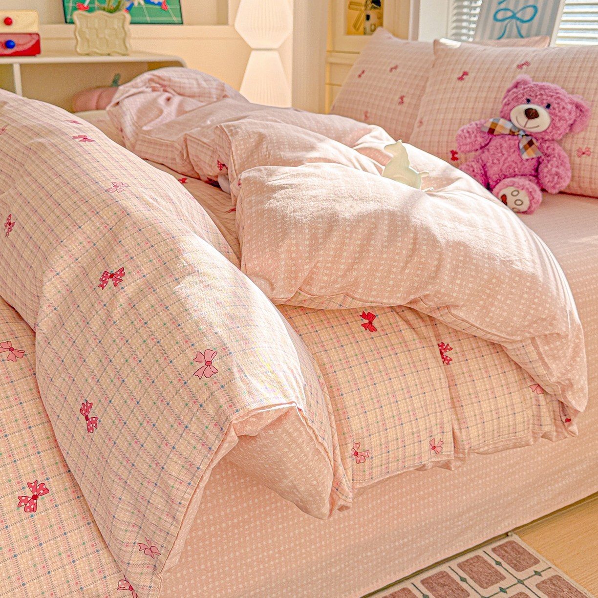 91家纺网 家纺一手货源 找家纺 名品家纺 2026新款100%纯棉四件套系列 梦境手账