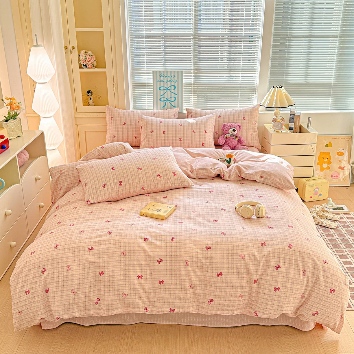 91家纺网 家纺一手货源 找家纺 名品家纺 2026新款100%纯棉四件套系列 梦境手账