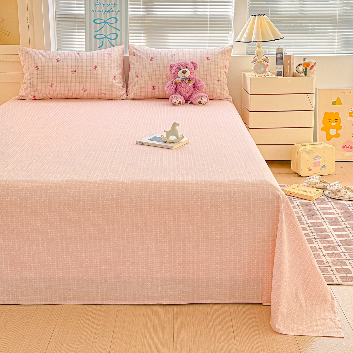 91家纺网 家纺一手货源 找家纺 名品家纺 2026新款100%纯棉四件套系列 梦境手账