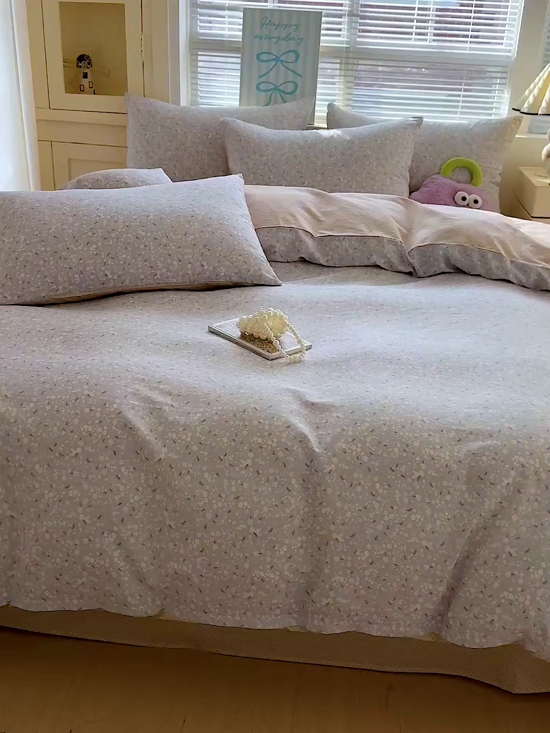 91家纺网 家纺一手货源 找家纺 名品家纺 2026新款100%纯棉四件套系列 陌上海棠