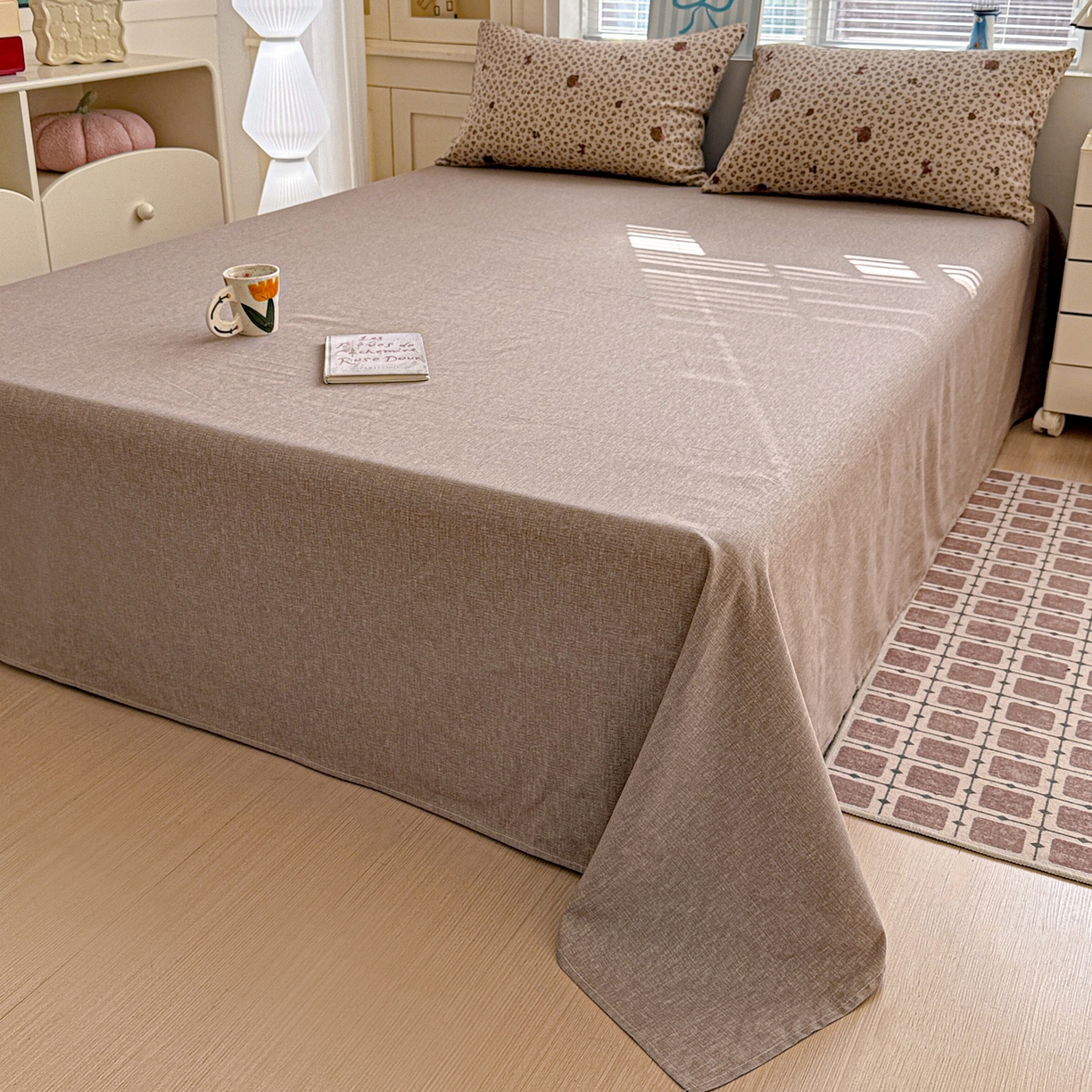 91家纺网 家纺一手货源 找家纺 名品家纺 2026新款100%纯棉四件套系列 千禧少女