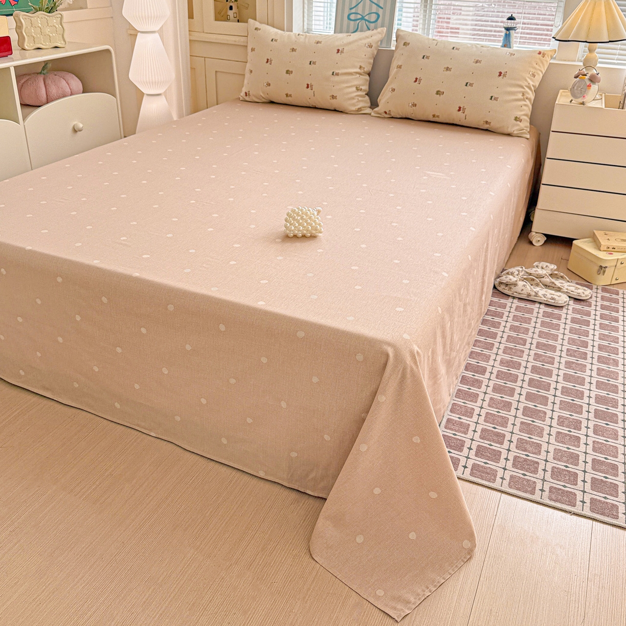 91家纺网 家纺一手货源 找家纺 名品家纺 2026新款100%纯棉四件套系列 爪爪家族