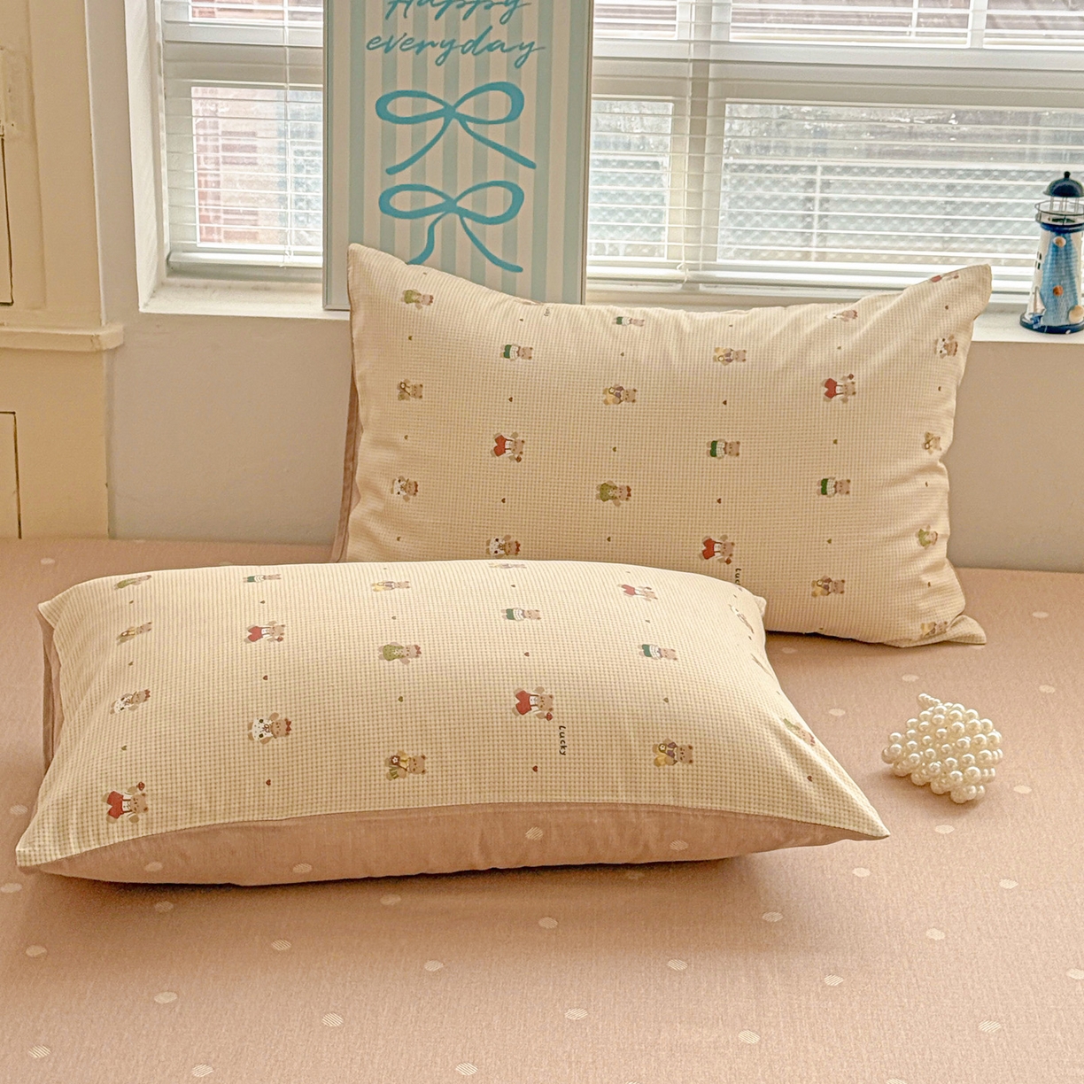 91家纺网 家纺一手货源 找家纺 名品家纺 2026新款100%纯棉四件套系列 爪爪家族