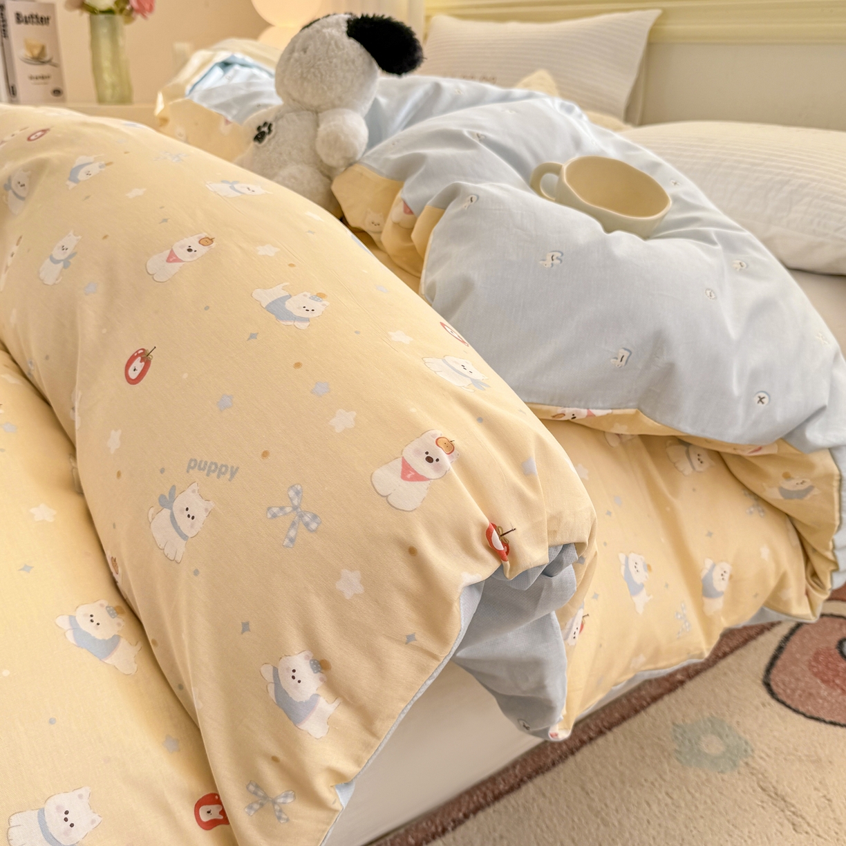 91家纺网 家纺一手货源 找家纺 （总）名品家纺 2026新款100%纯棉单被套系列