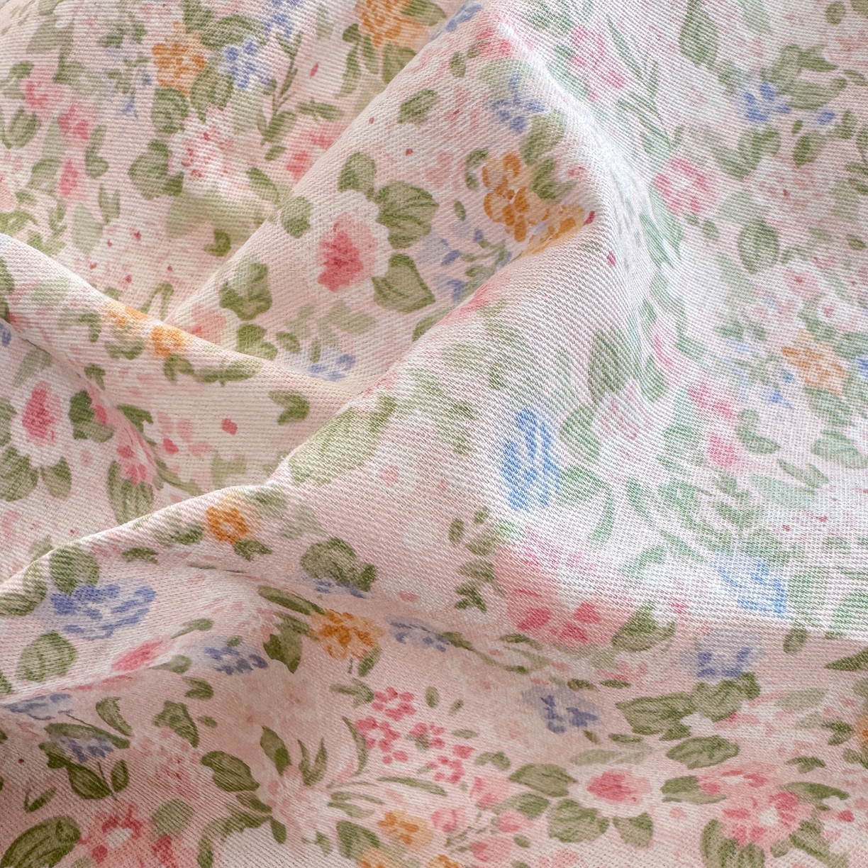 91家纺网 家纺一手货源 找家纺 名品家纺 2026新款100%纯棉单被套系列 花夕印象