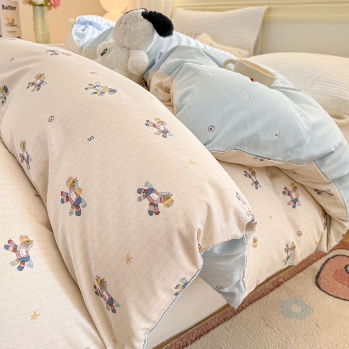 名品家纺 2026新款100%纯棉单被套系列 马上有钱