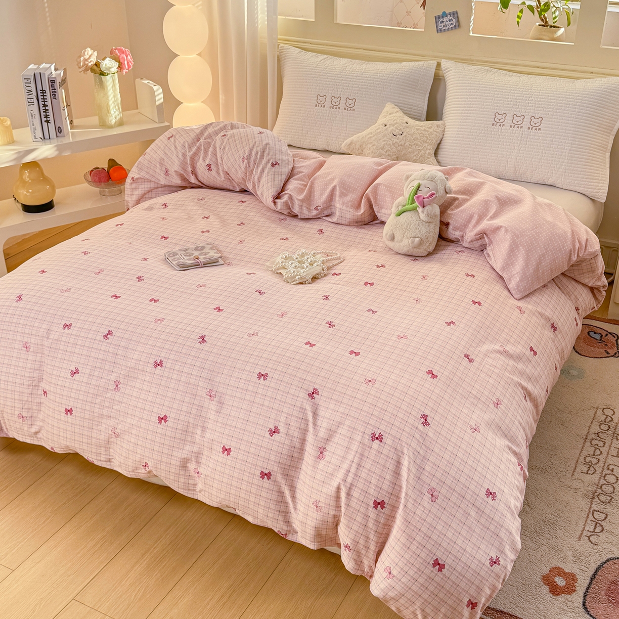 91家纺网 家纺一手货源 找家纺 名品家纺 2026新款100%纯棉单被套系列 梦境手账