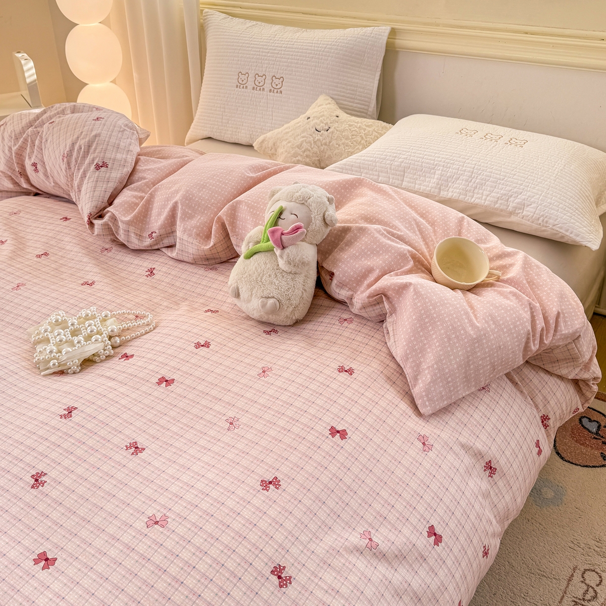 91家纺网 家纺一手货源 找家纺 名品家纺 2026新款100%纯棉单被套系列 梦境手账