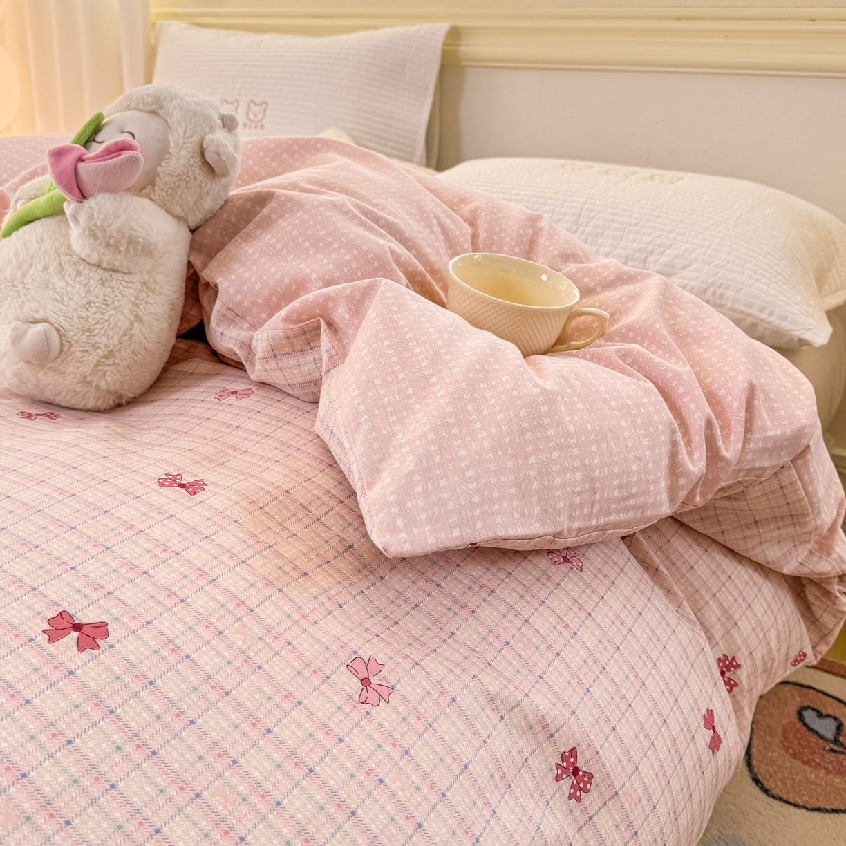 91家纺网 家纺一手货源 找家纺 名品家纺 2026新款100%纯棉单被套系列 梦境手账