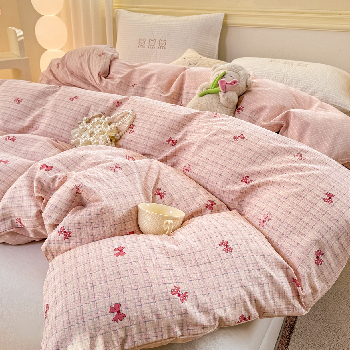 91家纺网 家纺一手货源 找家纺 名品家纺 2026新款100%纯棉单被套系列 梦境手账