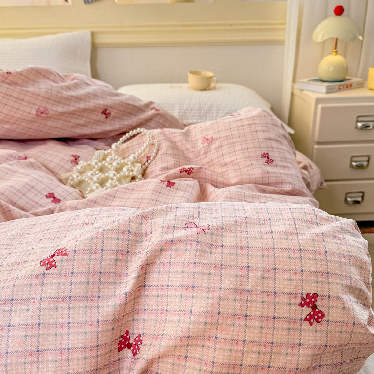 91家纺网 家纺一手货源 找家纺 名品家纺 2026新款100%纯棉单被套系列 梦境手账