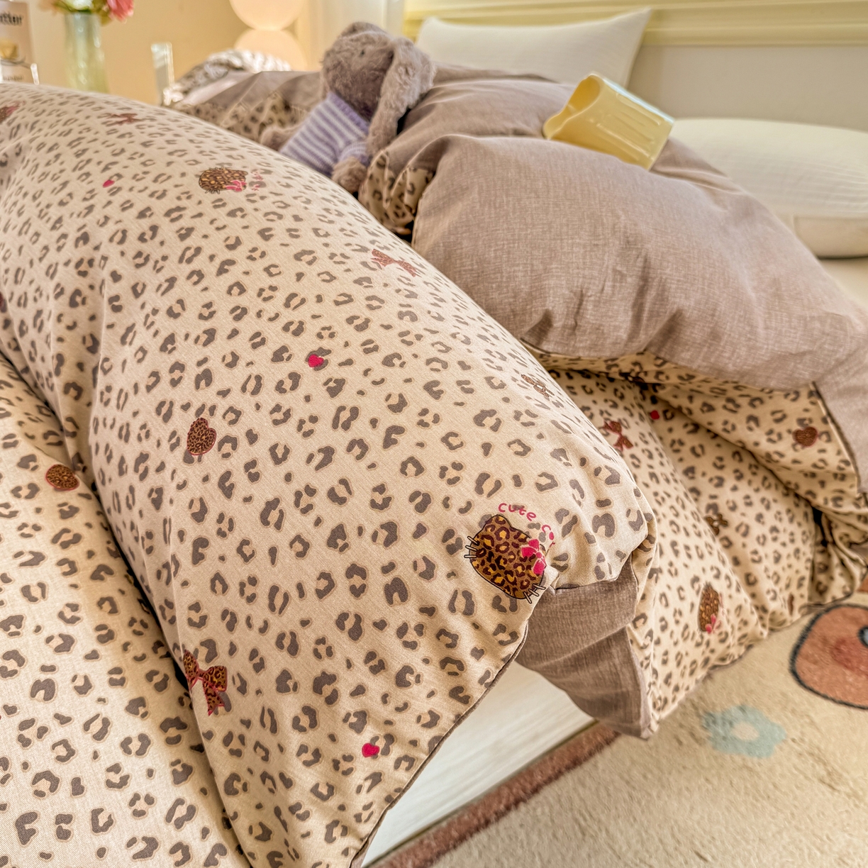 名品家纺 2026新款100%纯棉单被套系列 千禧少女