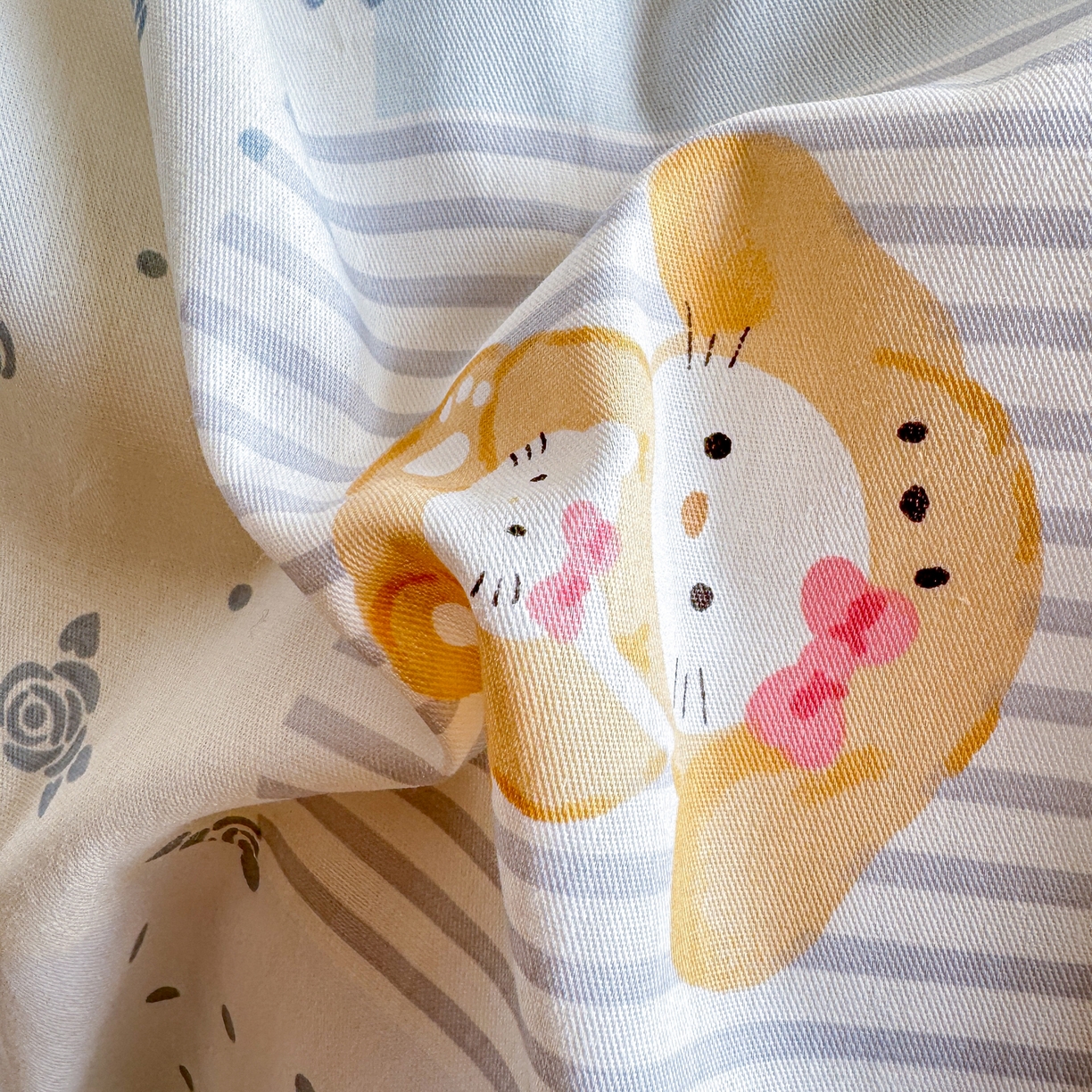 91家纺网 家纺一手货源 找家纺 名品家纺 2026新款100%纯棉单被套系列 童话拼贴