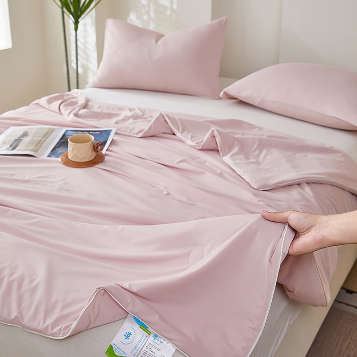 91家纺网 家纺一手货源 找家纺 （总）香澜雅室 2026新款锦氨凉感丝清凉夏被