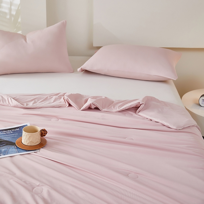 91家纺网 家纺一手货源 找家纺 （总）香澜雅室 2026新款锦氨凉感丝清凉夏被