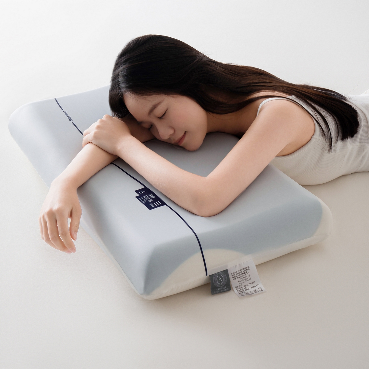 91家纺网 家纺一手货源 找家纺 （总）顺发床垫 2025新款A类牛奶丝乳胶记忆海绵床垫-学生款